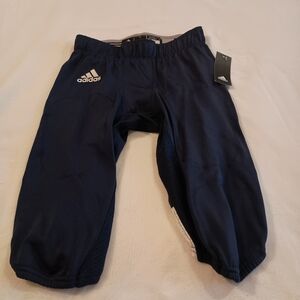 Adidas Primeknit A1 Football Pants Men's Size Medium Navy Blue And White